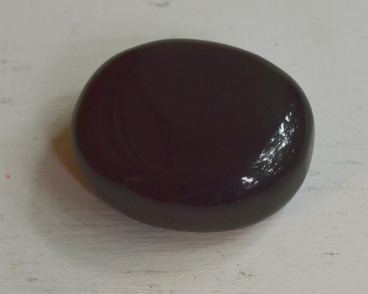 Black Agate Palm Stones
