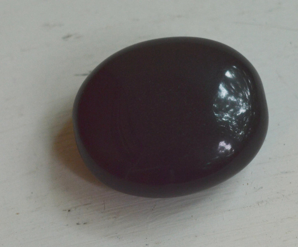 Black Agate Palm Stones