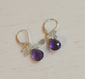 Amethyst & Labradorite Earrings