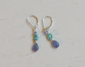 Tanzanite & Turquoise Earrings