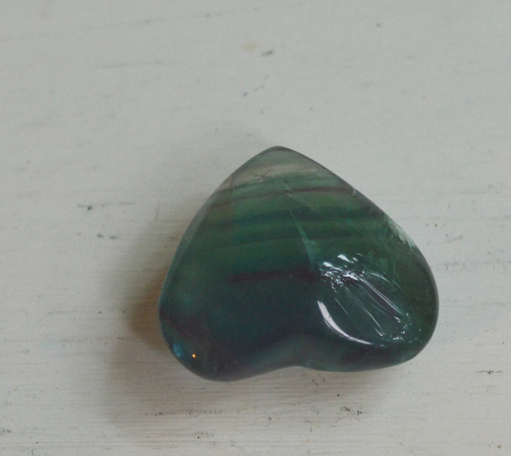 Fluorite Polished Hearts