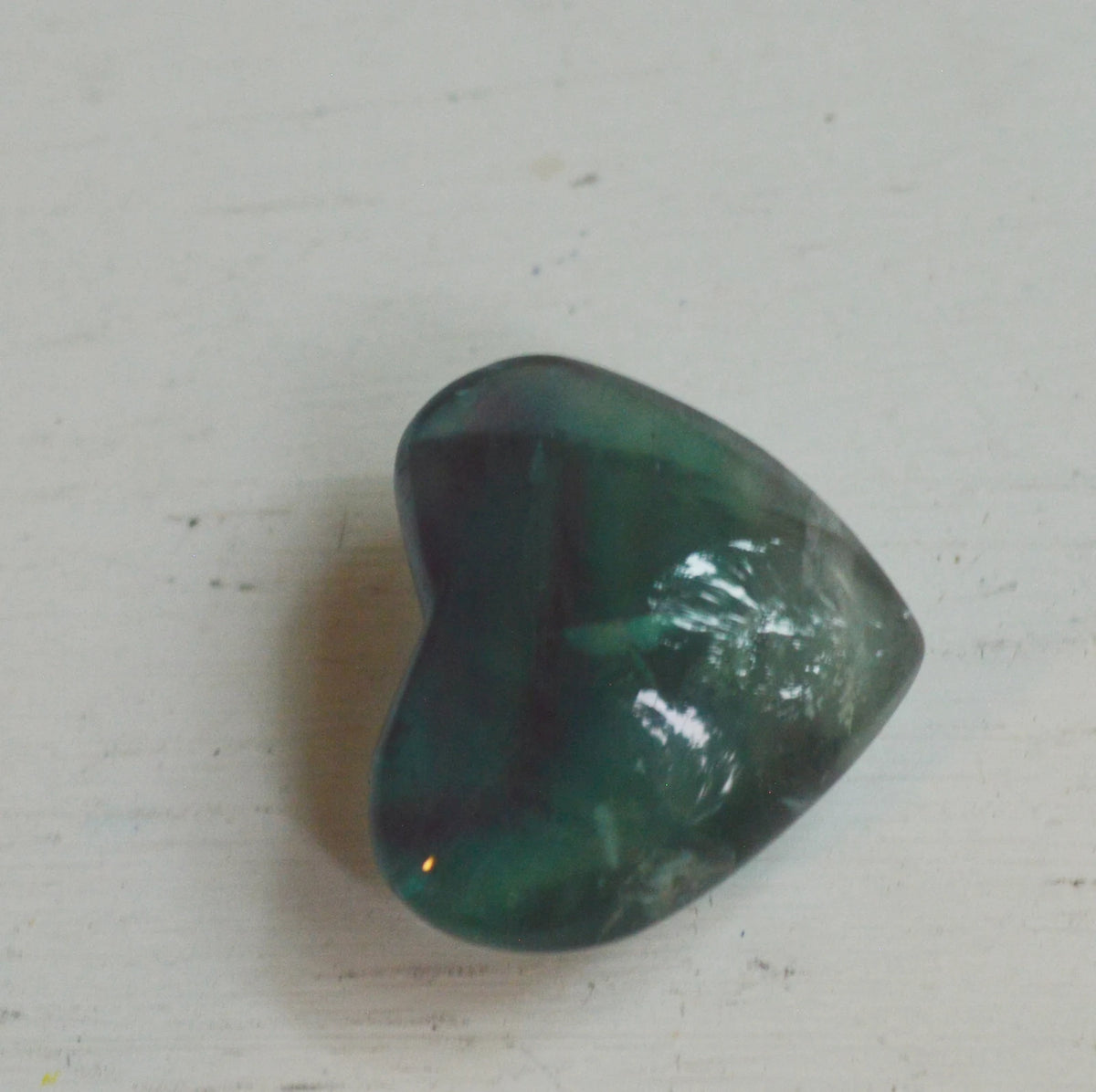 Fluorite Polished Hearts