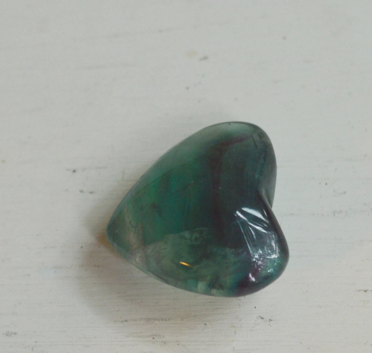 Fluorite Polished Hearts