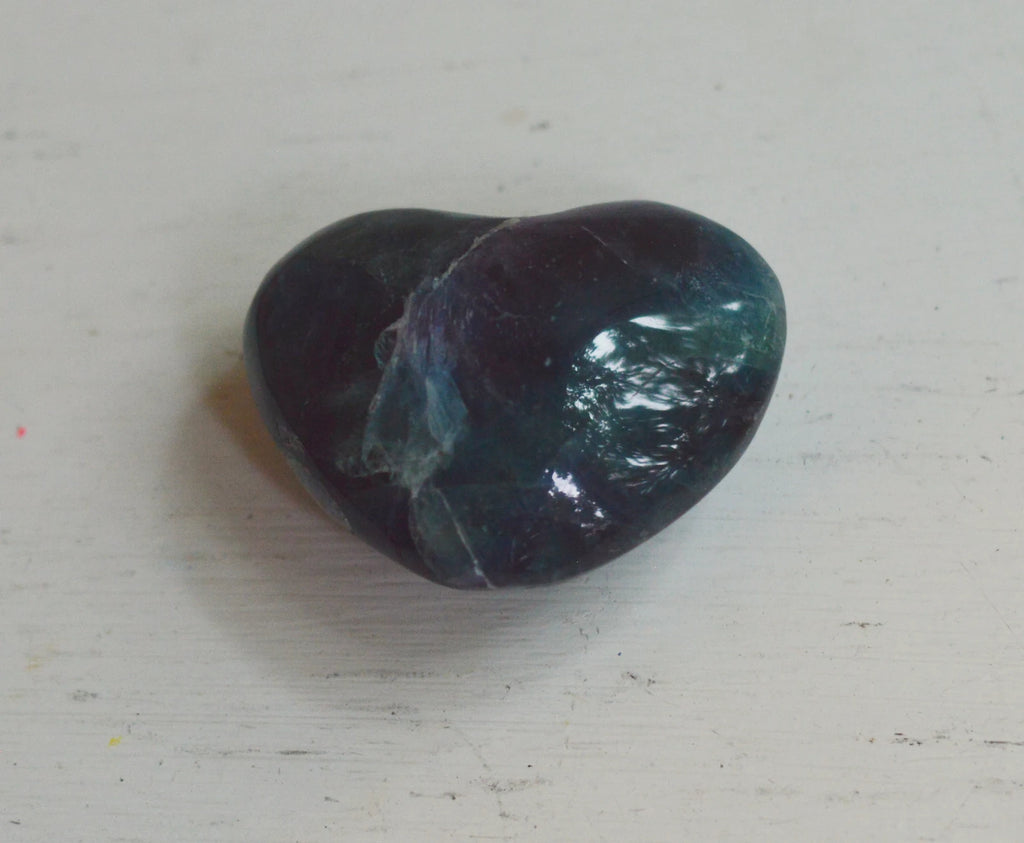 Fluorite Polished Hearts