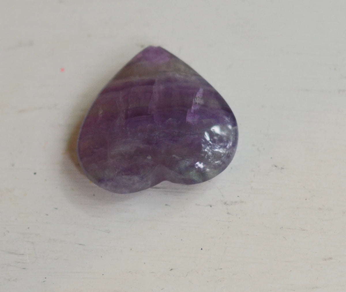 Fluorite Polished Hearts
