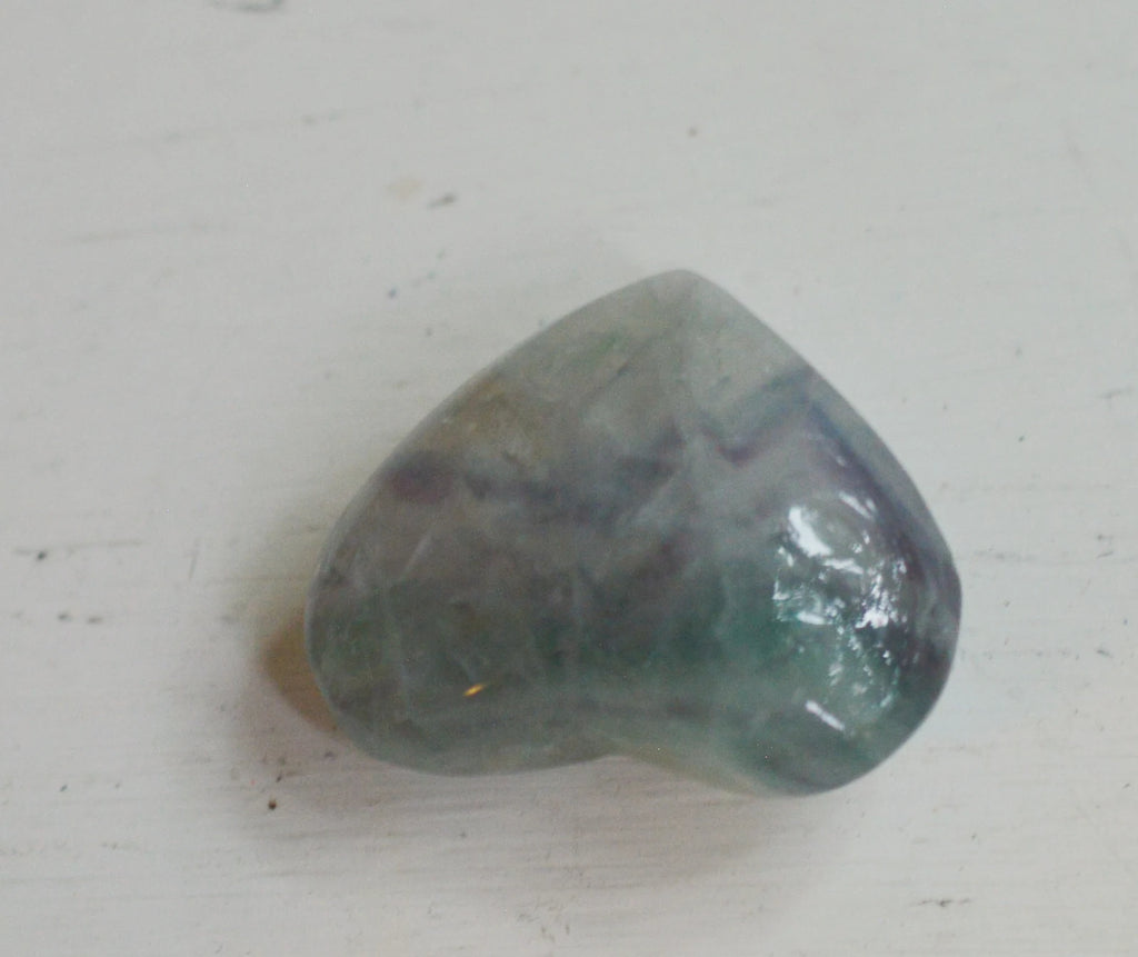 Fluorite Polished Hearts