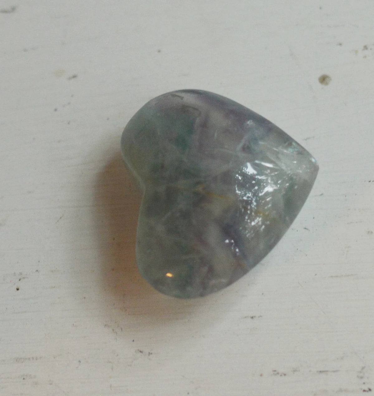 Fluorite Polished Hearts