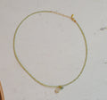 Rainbow Moonstone, Peridot & Green Apatite Necklace