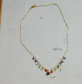 Rainbow Chakra Necklace — 14k Gold Filled