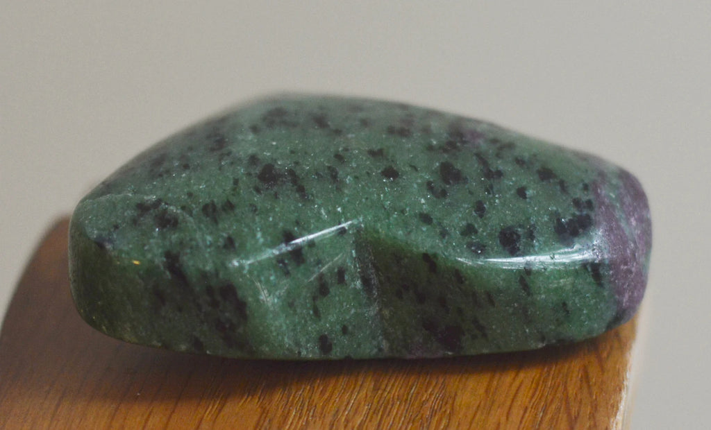 Ruby Zoisite Polished Heart
