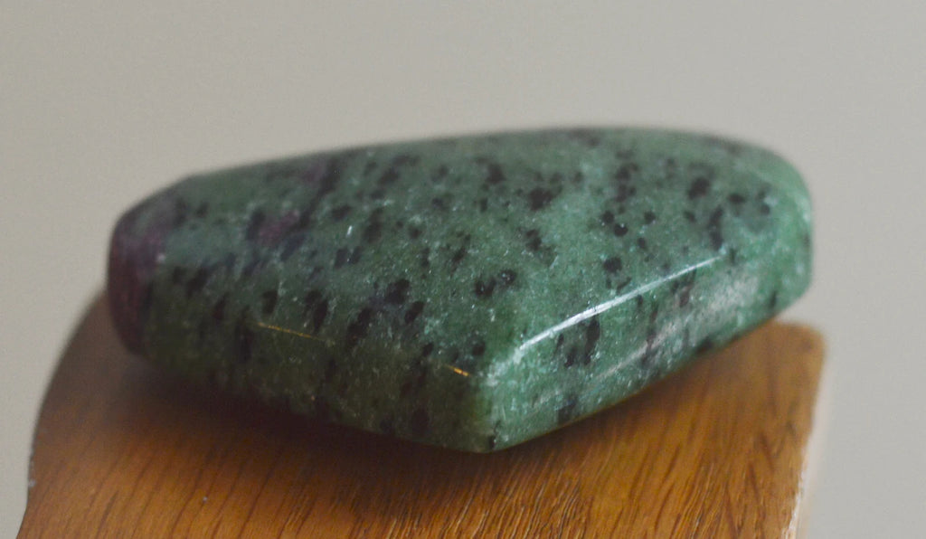Ruby Zoisite Polished Heart