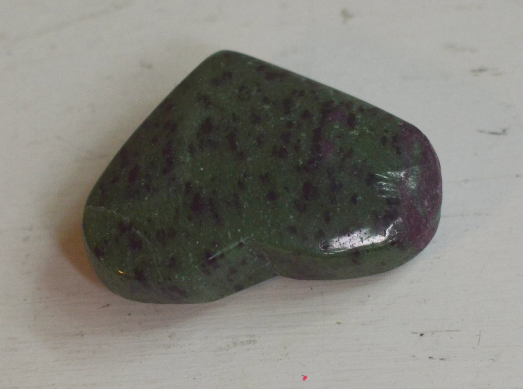 Ruby Zoisite Polished Heart